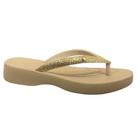 Chinelo Tamanco Joice Light Curv Glitter Azaleia 18832