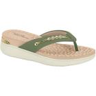 Chinelo Tamanco Reflex Sense Conforto 7151.115 Modare Verde Salvia