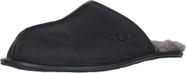 Chinelo UGG Scuff masculino de couro preto