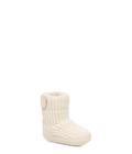 Chinelo UGG unissex Baby Skylar, creme, tamanho 4-5 para criança