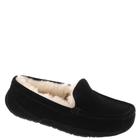 Chinelo UGG unissex para crianças Ascot Black Suede resistente à água