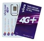 Chip Vivo Pré Sem Recarga Compatível Nano Micro Chip Padrão