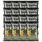 Chips de Batata-Doce Azeite e Manjericão Roots to Go contendo 16 pacotes de 45g cada