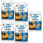 Chips Pita Bread Sabor Azeite E Sal 45g - Kit Com 5 Uni.