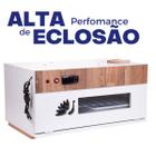 Chocadeira Automática Elétrica ALTA PERFORMANCE 50 OVOS PID com "2 ventiladores" Bivolt 110-220 Volts e ovoscópio