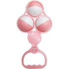 Chocalho Menina Rosa Pais E Filhos Barulho Suave