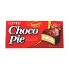 Choco Pie Bolinho de Chocolate Lotte 168 Gramas - 6 unidades