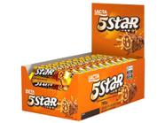 Chocolate 5 Star Recheado com Caramelo e Biscoito Display com 18 Unidades de 40g Lacta