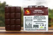 Chocolate 63% cacau tablete com nibs de cacau e café 25g