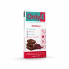 Chocolate 70% Cacau com Cranberry Sem Lactose Vegano Only4 80G