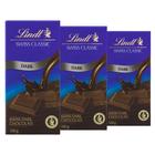 Chocolate Amargo, Lindt Classic, 3 Barras De 100G