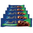 Chocolate, Ao Leite Com Avelã Lindt Barra, 5 Barrinha De 35G