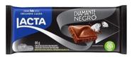 Chocolate ao leite lacta diamante negro pacote 80g