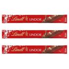 Chocolate, Ao Leite Lindt Lindor Barra, 3 Barrinhas De 38G