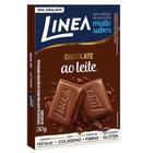 Chocolate ao Leite Zero Açúcar 30g - Linea