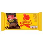 Chocolate Garoto Tablete Meio Amargo 80g - Embalagem com 16 Unidades