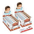 Chocolate Kinder, 2 Caixas com 24 Barrinhas