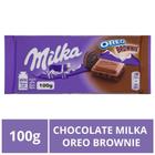 Chocolate Milka, Barra 100G, Oreo Brownie