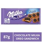 Chocolate Milka, Oreo Sandwich, Barra 87g