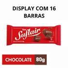 Chocolate Nestlé Suflair Leite Display Com 16 Barras De 80G