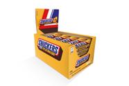 Chocolate snickers pé de moleque 42g 20 unidades - MASTERFOODS