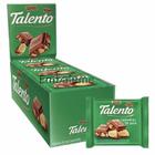 Chocolate Talento Castanhas do Pará 25g Caixa C/12unid - 300g