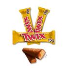 Chocolate Twix Tradicional Kit 3 unidades de 15g - Mars