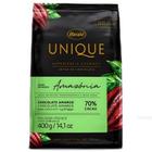 Chocolate Unique Amazônia Amargo 70% Cacau Gotas 400g Harald