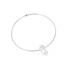 Choker Alma Cristal Prata- Cristal de Quartzo