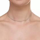 Choker Baiano Esp 1,5mm banho de Ródio