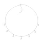 Choker Estrelas Prata 925