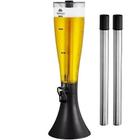 Chopeira Torre Chopp Completa 2,5 L C/ Base Tulipa E 2 Refil