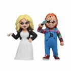 Bonecos Filme A Noiva de Chucky Tiffany e Chuky Neca - Mister