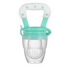 Chupeta Alimentadora Mordedor Bb Silicone Porta Fruta Verde