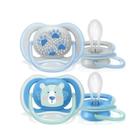 Chupeta Avent Ultra Air 2 Und Urso Pegadas 6-18 meses