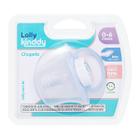 Chupeta Lolly Dreams Cap Silicone Azul Tamanho 1