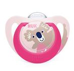 Chupeta NUK Star Silicone 6m+ Tamanho 2