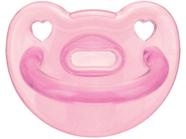 Chupeta Silicone Ortodôntico Kuka - Soft Rosa Acima de 6 Meses