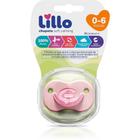 Chupeta Soft Calming Silicone Simétrico Tam.1 Rosa - Lillo