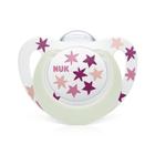 Chupeta Star +6meses Glow Estrelas Girls Nuk