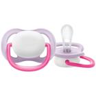 Chupeta Ultra Air 0-6M Unitária Rosa Lisa - Avent