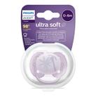 Chupeta Ultra Soft 0-6 Meses Selva Lilás Philips Avent