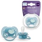 Chupeta Ultra Soft 6 - 18 Meses Menino Menina - Philips Avent