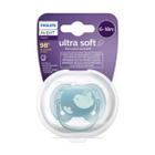 Chupeta Ultra Soft De 6 A 18 Meses Azul Passarinho Philips