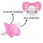 Chupeta ventilada Silicone bico anatomico 6 meses + - Mamita