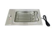 Churrasqueira Elétrica Aço Inox Cooktop BBQ Grill Chaleur Brasil