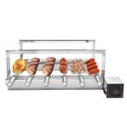 Churrasqueira Gira Grill Artinox Grill Robust com 6 Espetos, 2 andares e 1 Motor Bivolt do Lado Direito