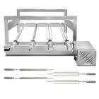 Churrasqueira Giratória Grill Inox Gira Soft Grill 4 Espetos Lado Direito