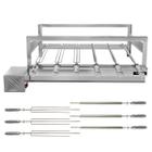 Churrasqueira Giratória Grill Inox Gira Soft Grill 5 Espetos Lado Esquerdo