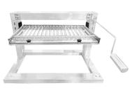 Churrasqueira grill elevante grelha inox argentina 585